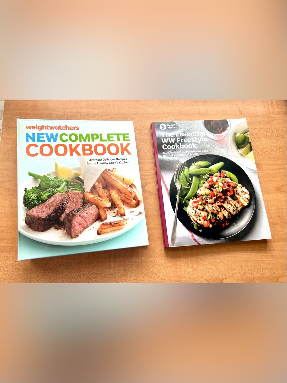 Weight Watchers New Complete Cookbook & WW Freestyle Cookbook
